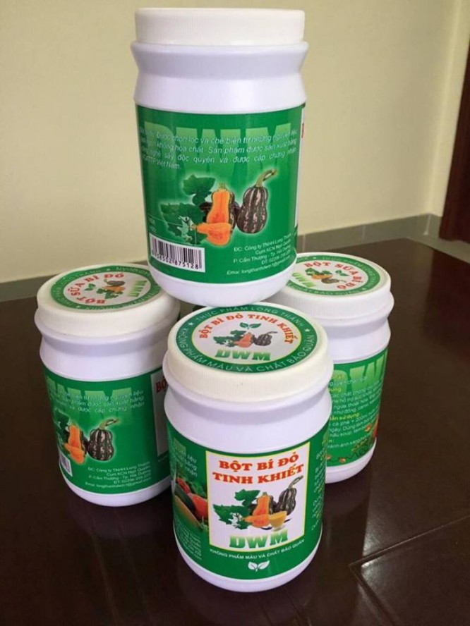 Bột bí đỏ tinh khiết