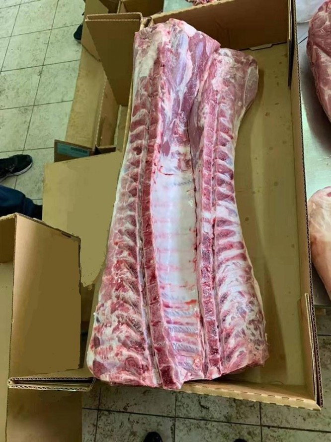 Thịt lợn đông lạnh